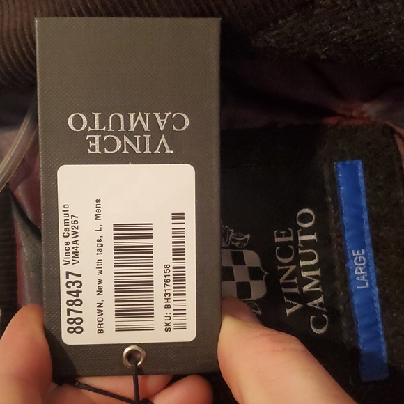 NWT Vince Camuto Shetland Wool Coat L - Picture 5 of 6